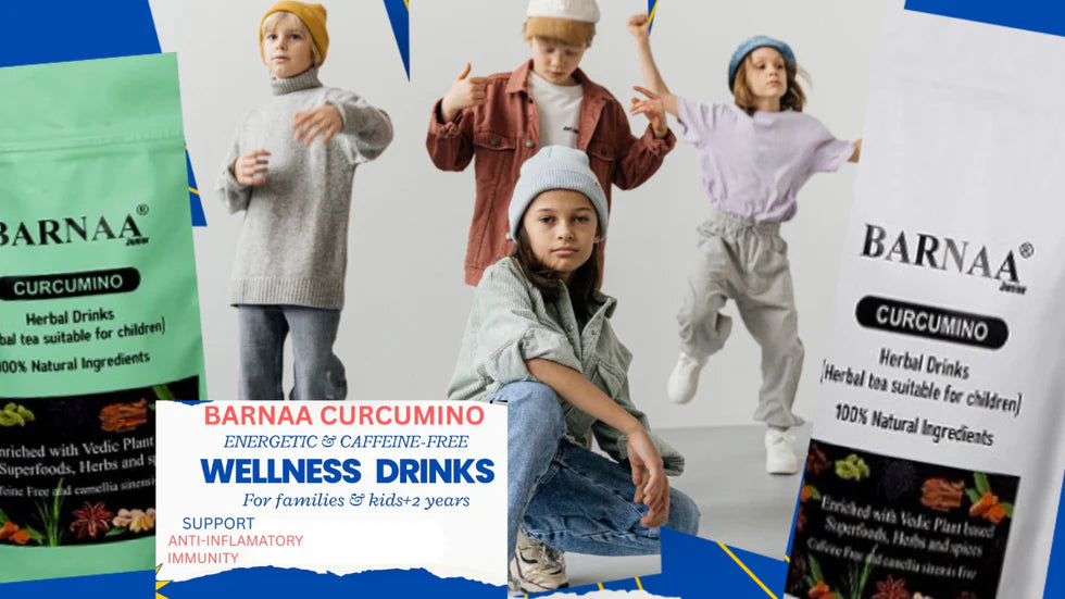 Barnaa Curcumino Caffeine-Free Herbal Energy Drink for Children