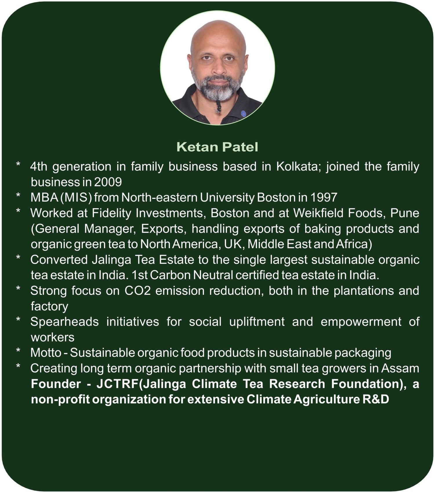 Ketan Patel- Director