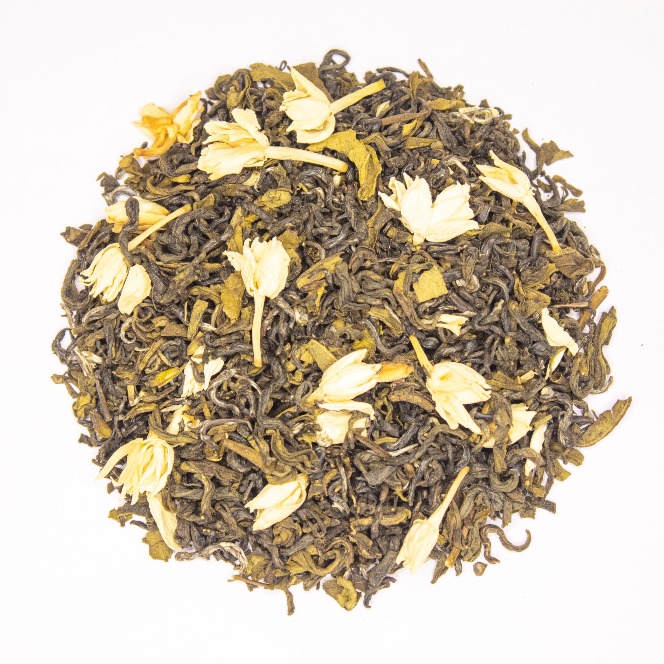 Jasmine Flower Green Tea Leaves